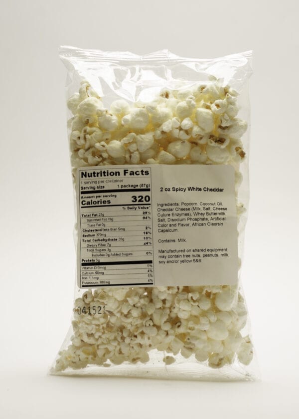 Spicy White Cheddar Popcorn - Image 2